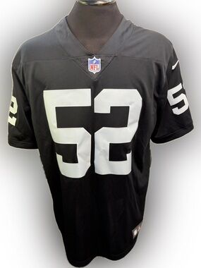 Nike Oakland Raiders 52 Khalil Mack Jersey